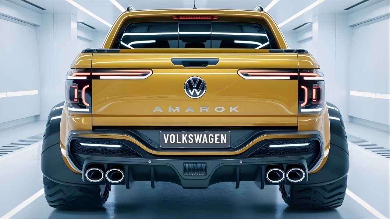 2026 Volkswagen Amarok: diseño elegante, motor de 780 HP y tecnología de última generación