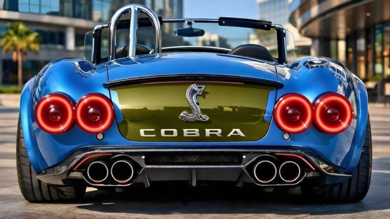 Shelby Cobra 2026: Diseño Elegante, Motor V8 Supercargado y 550 Caballos de Potencia