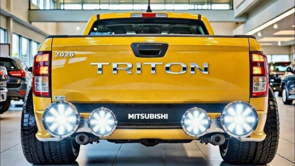Mitsubishi Triton 2026: Pickup con motor potente, tecnología inteligente y gran rendimiento