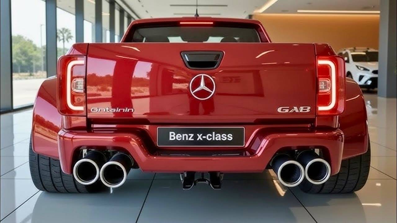 Mercedes Benz X Class 2026: tecnología y fuerza en una camioneta premium