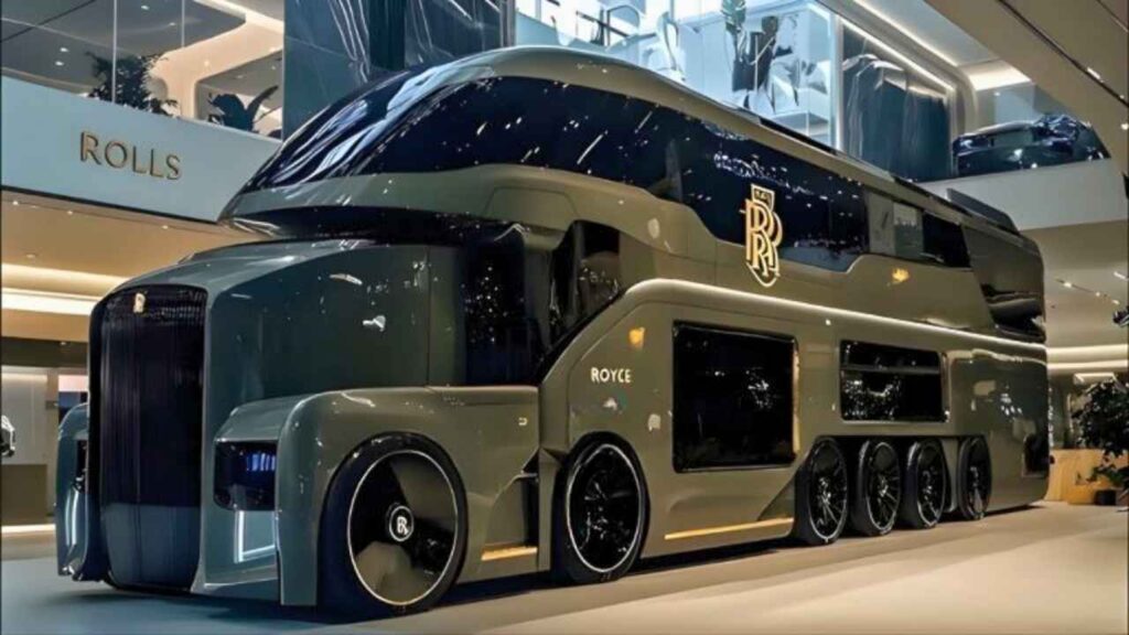 2026 Rolls Royce Motorhome: lujo premium con iluminación verde y dos dormitorios exclusivos