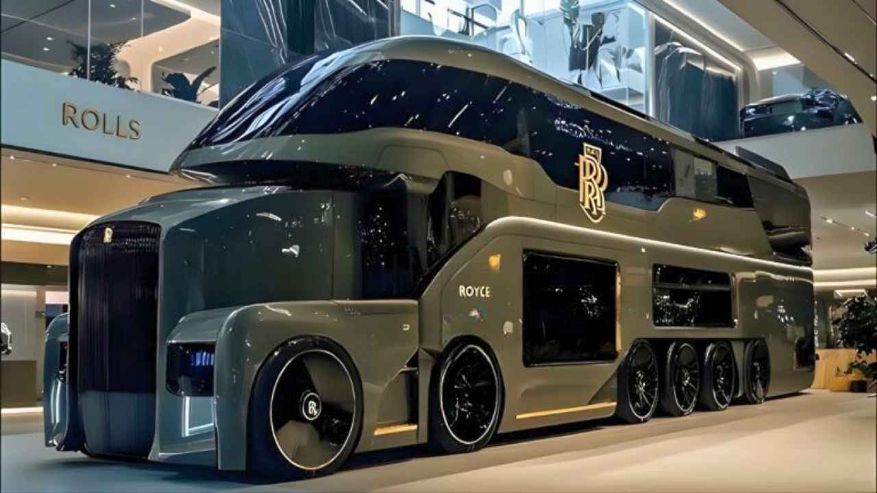 2026 Rolls Royce Motorhome: lujo premium con iluminación verde y dos dormitorios exclusivos