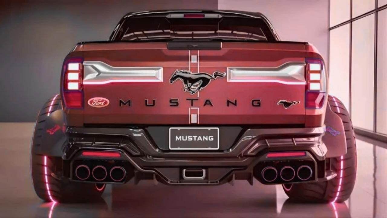 Nueva Ford Mustang Pickup 2026: Diseño Inspirado en el Muscle Car, Potente Motor V8, Equipamiento Exclusivo y Detalles de Lanzamiento