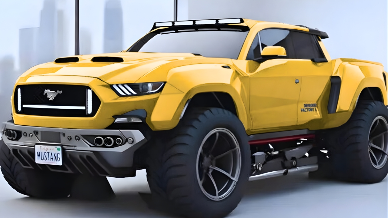 Mustang Pickup 2026: Motor Fuerte, Diseño Impactante y Tecnología Inteligente"