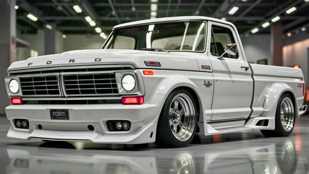 Ford F-100 2026: Estilo Vintage y Tecnología de Última Generación
