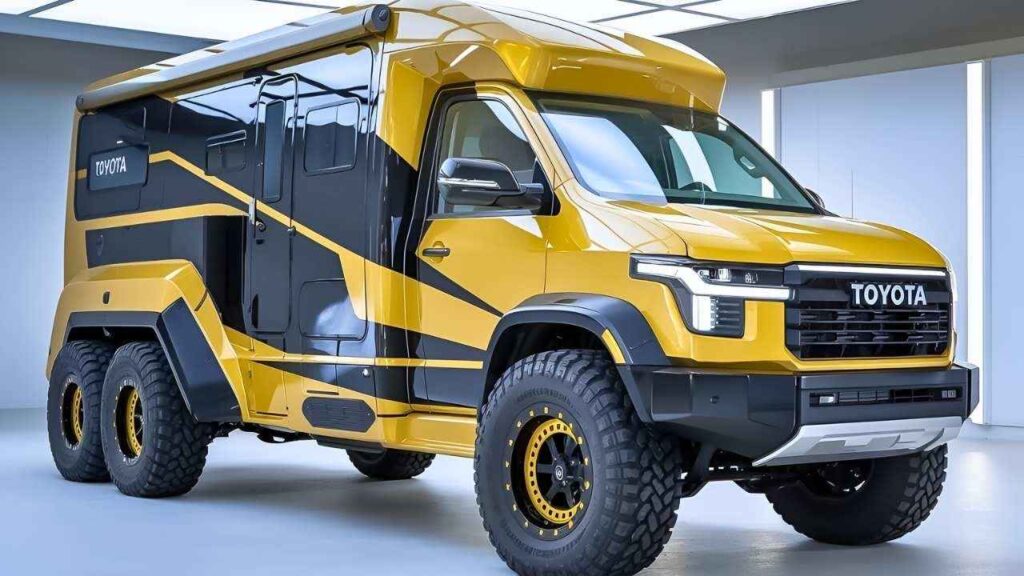 Toyota Camper 2026: Motorhome Híbrido con Lujo, Tecnología Avanzada y Máxima Autonomía para Viajar sin Límites